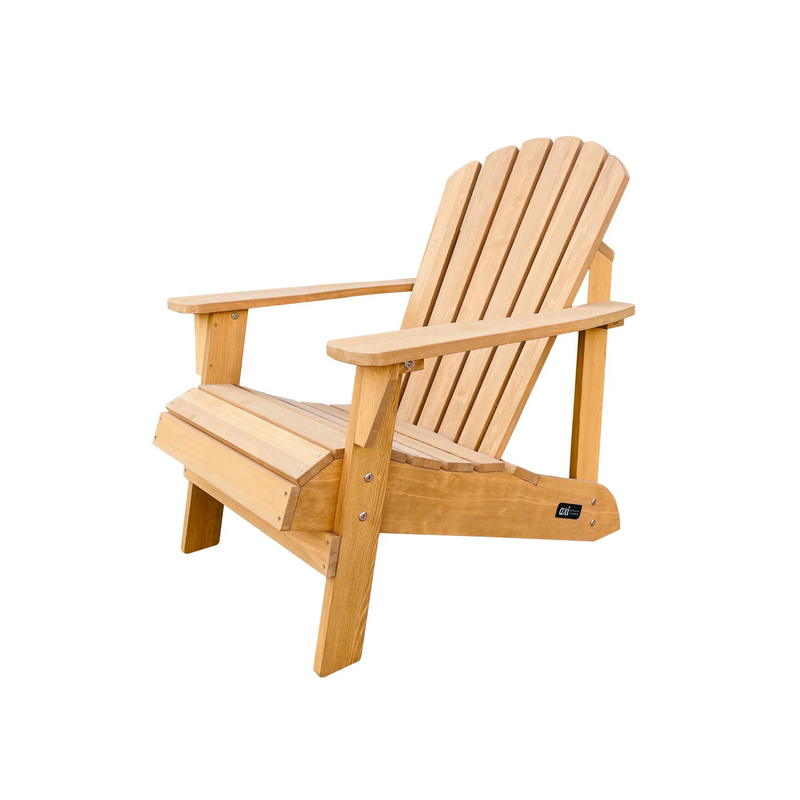 Fauteuil Adirondack en bois recyclé - Confort et design extérieur